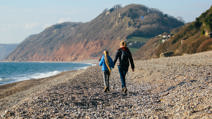 Devon beach walk