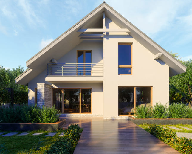 Modern Villa Exterior 