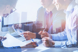 Discussion between staff on security