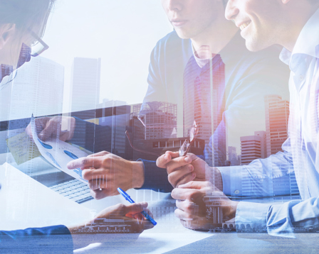 Discussion between staff on security