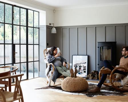 Cozy chats between tenants