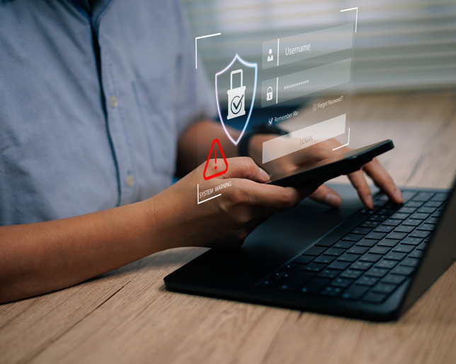 Cybersecurity warning on login security