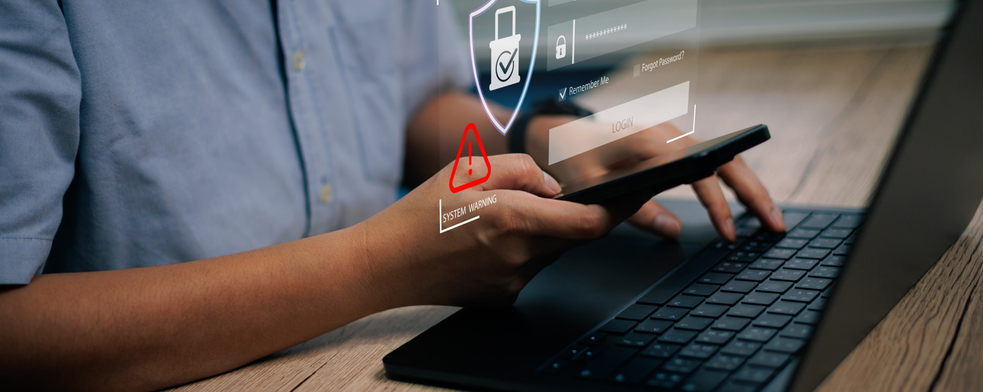 Cybersecurity warning on login security