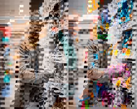 Shopping in Supermarket