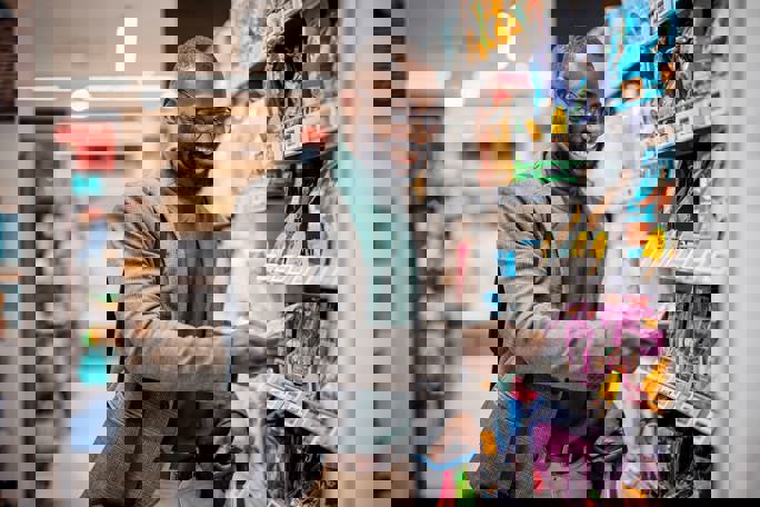 Shopping in Supermarket