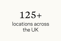 125+ locations across the UK