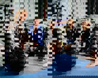 Bjj black belt teaching class