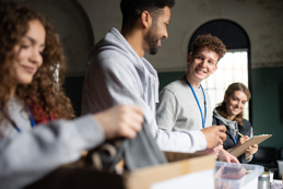 Community charity donation center