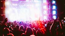 Concert crowd stage lighting event suppliers