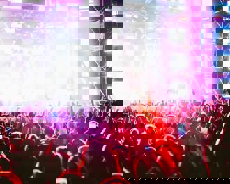 Concert crowd stage lighting event suppliers