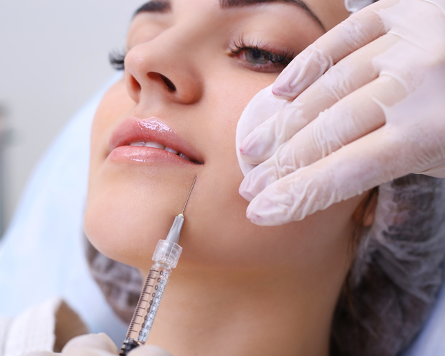 Rejuvenating facial injections