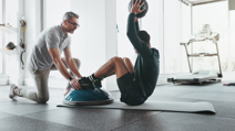 Personal trainer wellness sports therapy