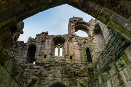 Etal castle entrance