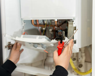 Repairing the boiler