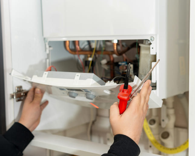 Repairing the boiler