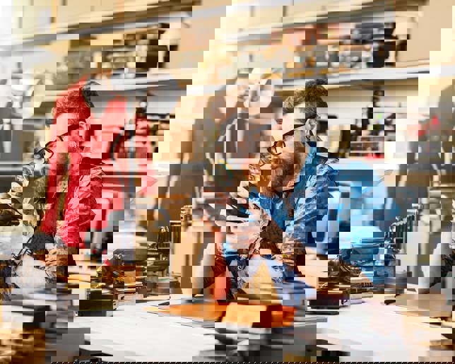 Checking vintage items