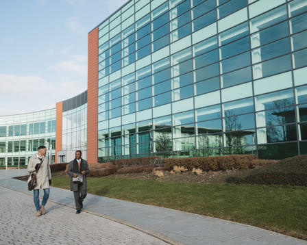 Entrepreneurs Walking to the Office 