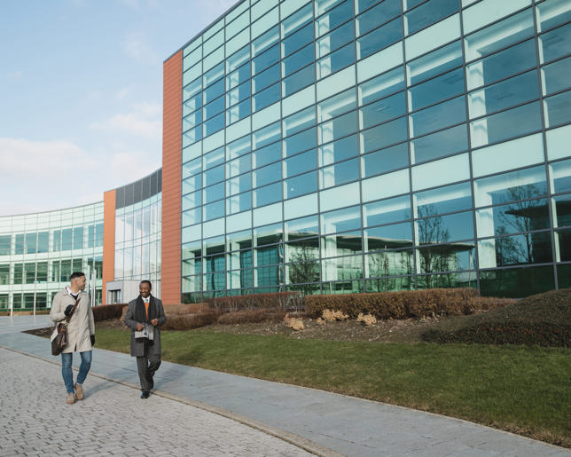 Entrepreneurs Walking to the Office 
