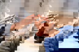 Reiki therapy alternative healing massage for woman