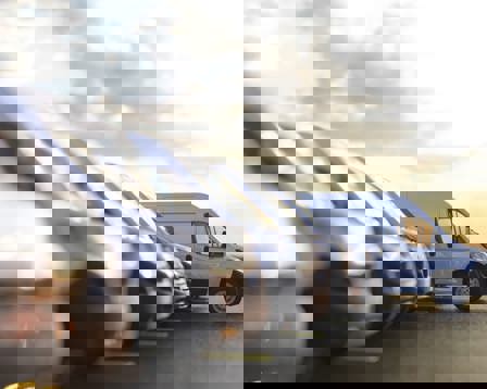 Row of new fleet vans