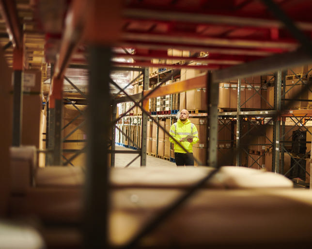 Storage warehouse stockcheck