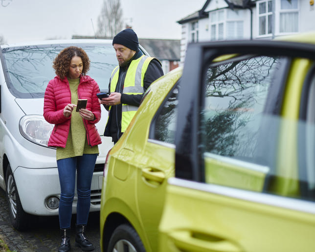Exchanging insurance details