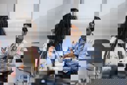 Going over treatment options