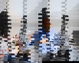 Going over treatment options