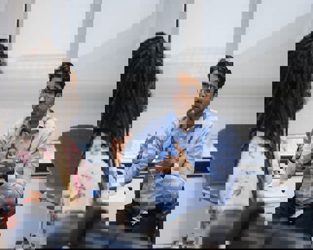 Going over treatment options