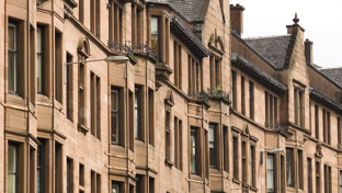 Series of buildings connected together