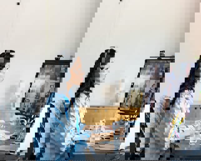 Attending virtual conference 