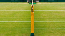 Lawn tennis court